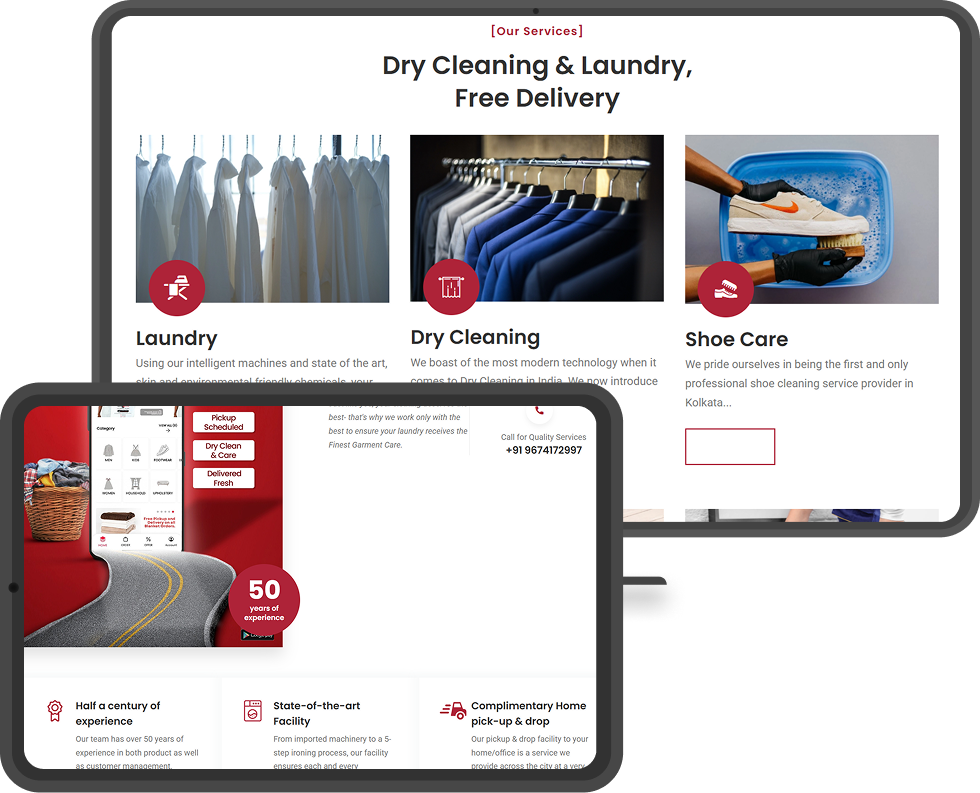 Enterprise Laundry Management Platform